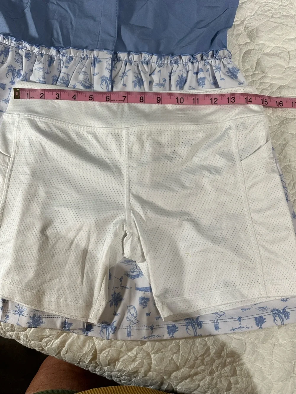NWT Turtles and Tees Girls Golf Dress and Matching Shorts XL